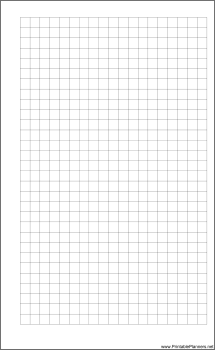 Large Cahier Planner Grid Page - Right
